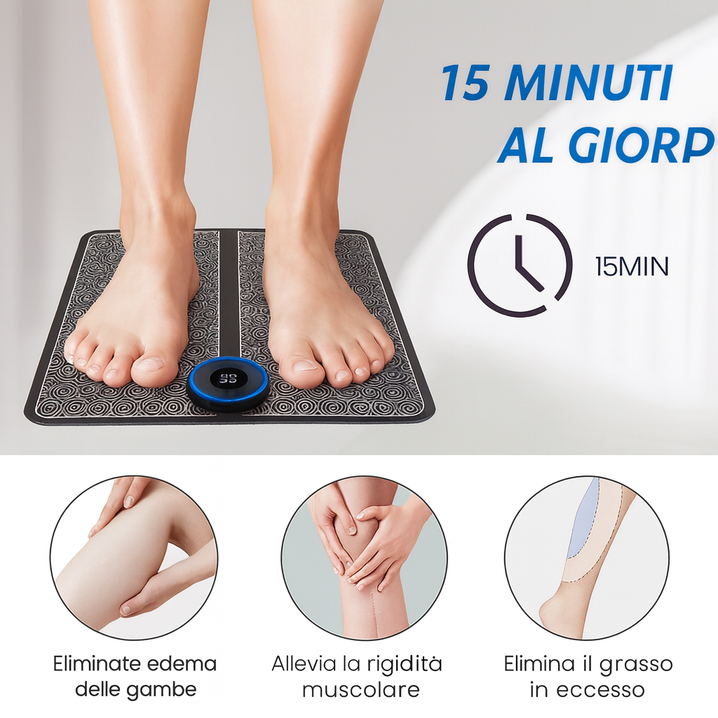 Tappetino Massaggiante EMS per Piedi