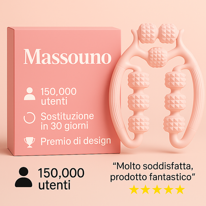 Massaggiatore a Rulli Anticellulite Snellente per Gambe e Corpo