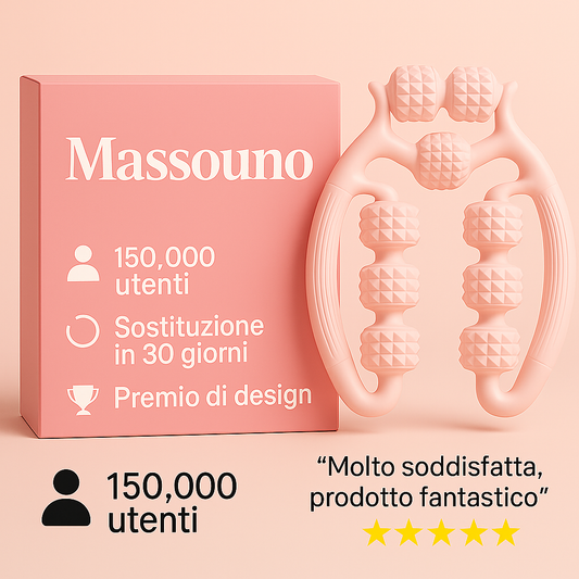 Massaggiatore a Rulli Anticellulite Snellente per Gambe e Corpo